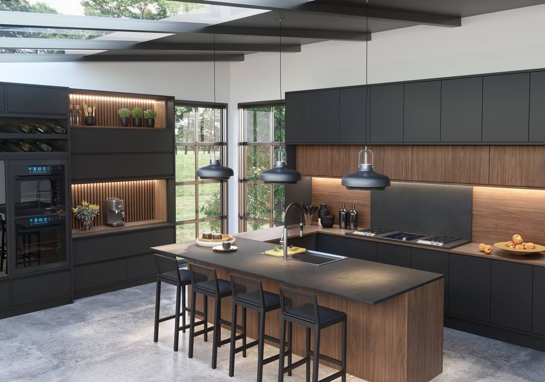 Cozinha planejada Italínea contemporânea